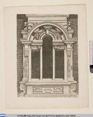 Dreigeteiltes Fenster