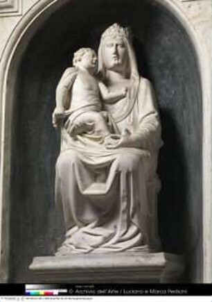 Grabmal der Isabella d'Apia (gest. 1375), Madonna mit Kind