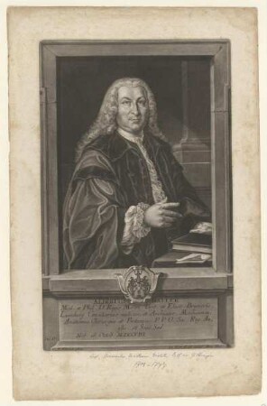 Bildnis des Albertus Haller