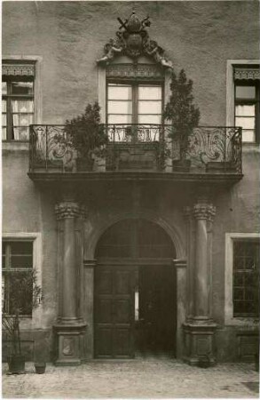 Ein Portal des ehemaligen Benediktinerklosters