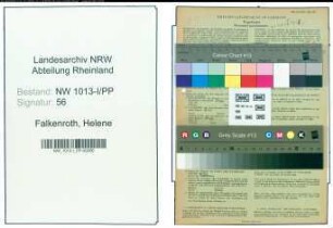 Entnazifizierung Helene Falkenroth , geb. 21.07.1905 ()