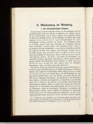 1. Die württembergischen Truppen