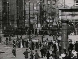 17. Juni 1953. Leipziger Strasse Potsdamer Platz