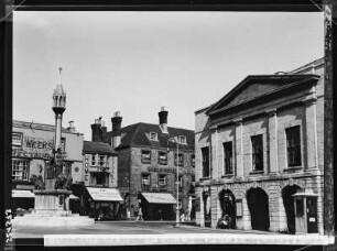 Insel Wight: Newport, Marktplatz