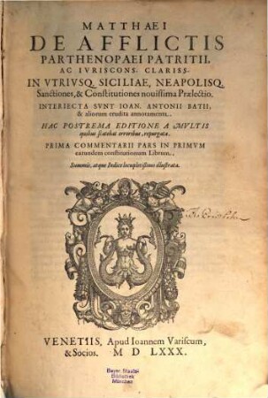 In utriusque Siciliae Neapolisque sanctiones et Constitutiones novissima Praelectio, 1