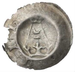 Fundmünze, Hohlpfennig, 1462 - 1465