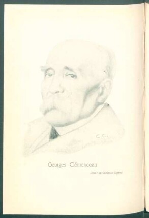 Georges Clémenceau - (Dibujo de Cárdenas Castro)