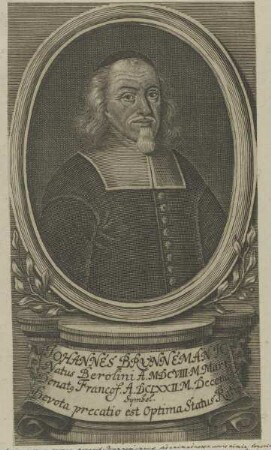 Bildnis des Johannes Brunnemann
