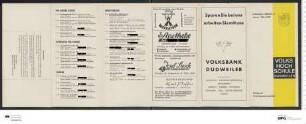 Programm 2. Trimester 1966/1967