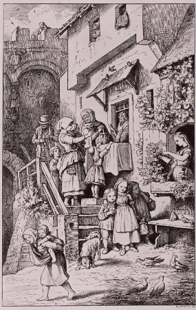 Beim Bäcker : Beim Bäcker, 1866
