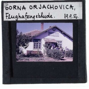 Gorna Orjachowiza, Flughafen
