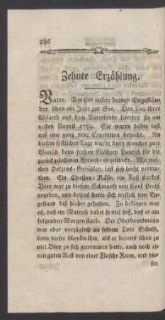 Zehnte Erzaehlung.