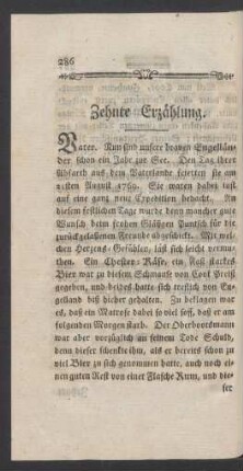 Zehnte Erzaehlung.