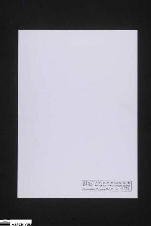 Vermögen der verstorbenen Elisabetha Fleischmann, geb. Blum