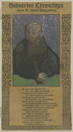 Bildnis des Cyriacus Spangenberg