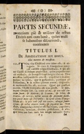 71-78, Titulus I