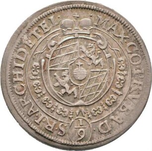 Münze, 1/9 Taler, o.J.