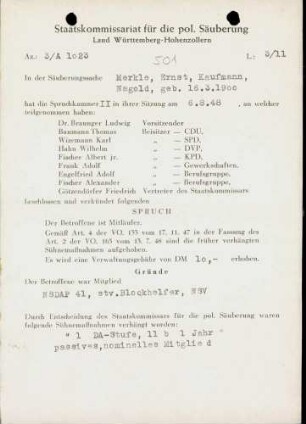 Merkle, Ernst