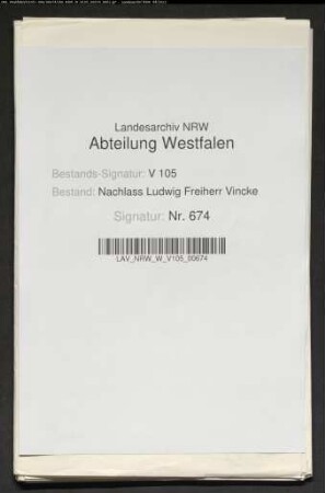 Verhaftung Vinckes