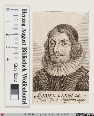 Bildnis Samuel Lange
