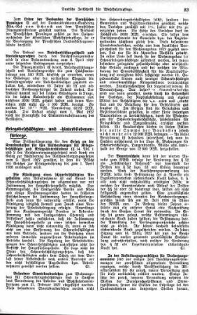 Kündigung eines schwerbeschädigten Angestellten [Kriegsbeschädigten- und -hinterbliebenenfürsorge]