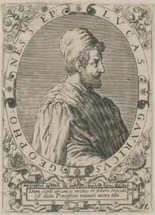 Bildnis des Lvcas Gauricus
