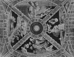 Malerische Ausstattung — Gewölbemalerei — Der Traum Jakobs