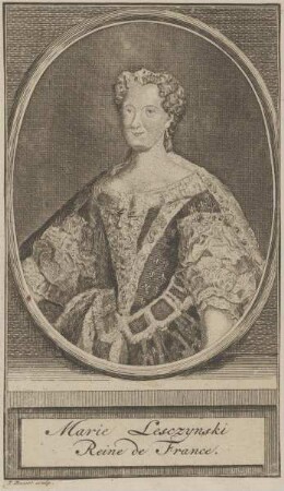 Bildnis der Marie Lesczynski, Königin von Frankreich