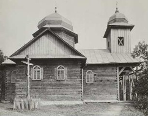 Rahó (heute Rachiw / Ukraine). Ruthenische Holzkirche (griechisch-orthodox)