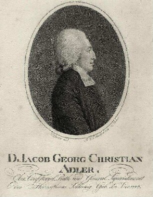 Bildnis Jacob Georg Christian Adler (1756-1834)