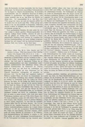 269-271 [Rezension] Blakiston, Alban, John Baptist and his relation to Jesus. With Some Account of His Following