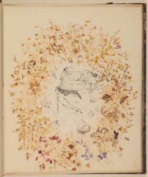 Album mit Kinderbildern von Gisela von Arnim und Herman Grimm