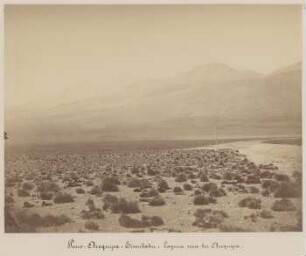 Eisenbahnstrecke Puno-Arequipa in der Nähe von Arequipa