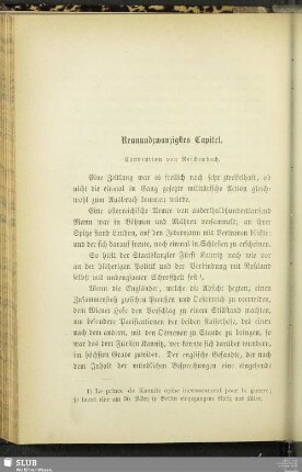 Neunundzwanzigstes Capitel. Convention von Reichenbach