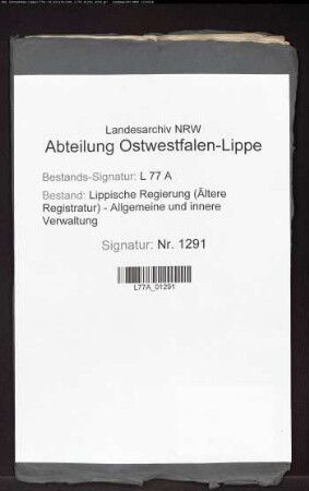 Huldigung der Stadt Lippstadt gegenüber dem König von Preußen