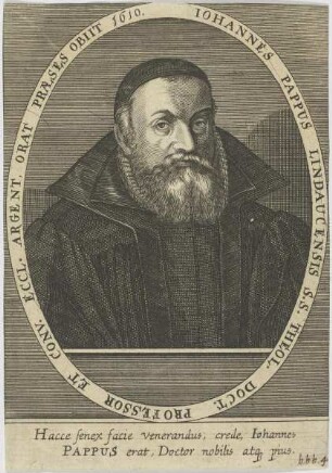 Bildnis des Iohannes Pappus