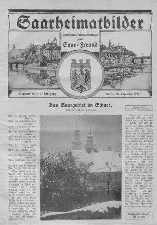 Nummer 12: Dezember 1927