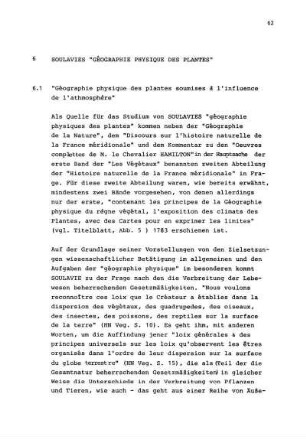 6 Soulavies "Géographie physique des plantes"