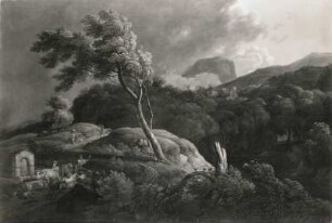 Landschaft im Sturm : Klengel, Johann Christian: Landschaft im Sturm. Öl; 99 x 147 cm. 1777. Dresden: Galerie Neue Meister 2186 B