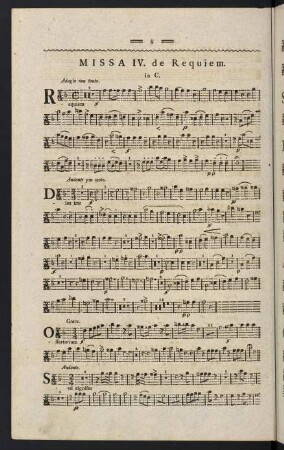 8-9, Missa IV. de Requiem