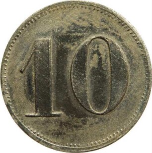 Heidenau - Wertmarke "10 Pfennige" der Hasseröder Papierfabrik A. G.