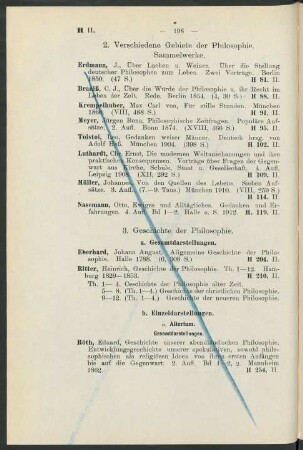 a. Gesamtdarstellungen.