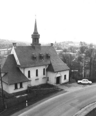 Bärenstein. Katholische Kirche. Ansicht von Norden