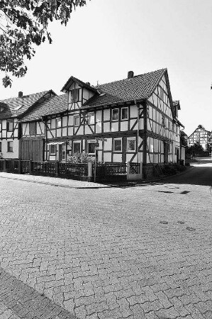 Fachwerkhaus; Schlitz, Hainbuche 31, Hinter der Hainbuche 41
