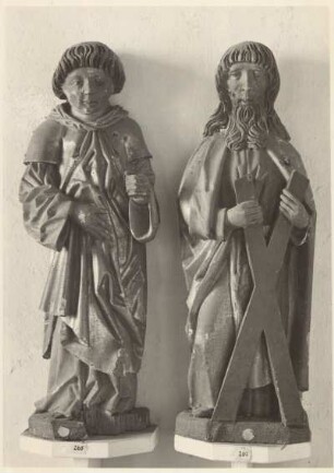 Heilige Laurentius und Andreas