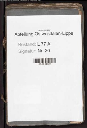 Beschwerde gegen den Justizamtmann Kestner (Amt Detmold) wegen Mängel im gerichtlichen Verfahren