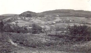 Blick auf das Hermannsdenkmal. Detmold. Hiddesen