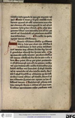 De casibus in quibus oportet iterare confessionem.