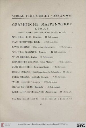 Graphische Mappenwerke