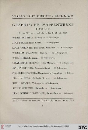 Graphische Mappenwerke